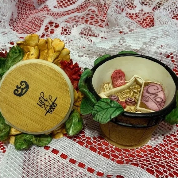 Mother’s Day Bouquet Harmony Kingdom Garden - Picture 7 of 9